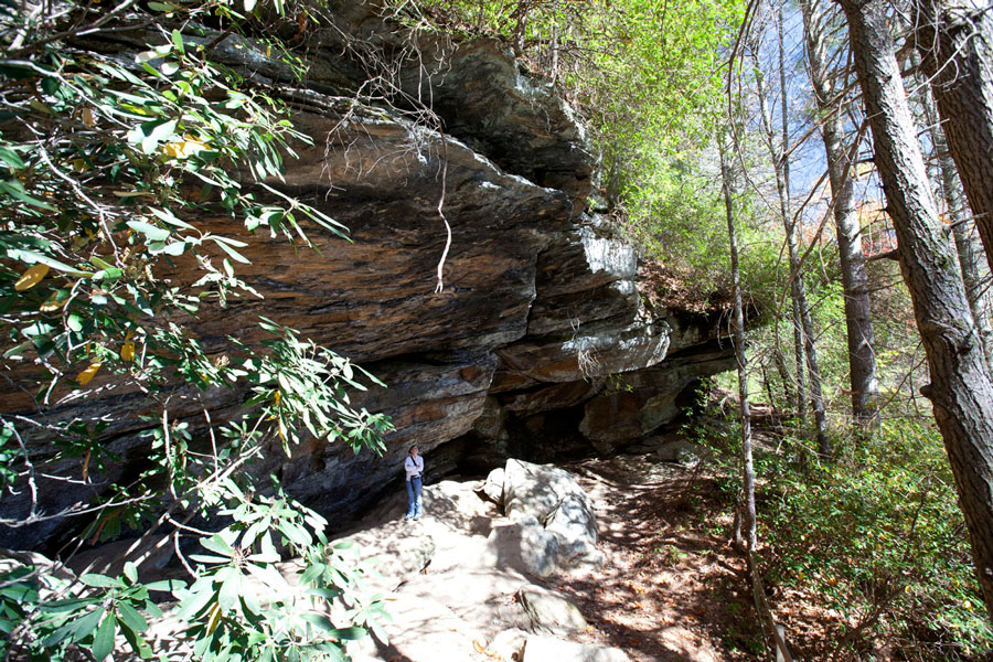 Rockhouse Overhanging Rock